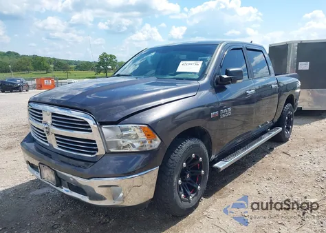 2014 Ram 1500 Big Horn from USA, damaged, VIN 1C6RR7LT7ES473117